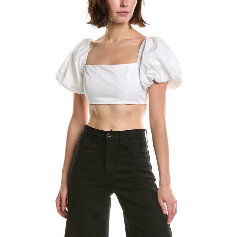 Nia Womens  Julianne Top, White